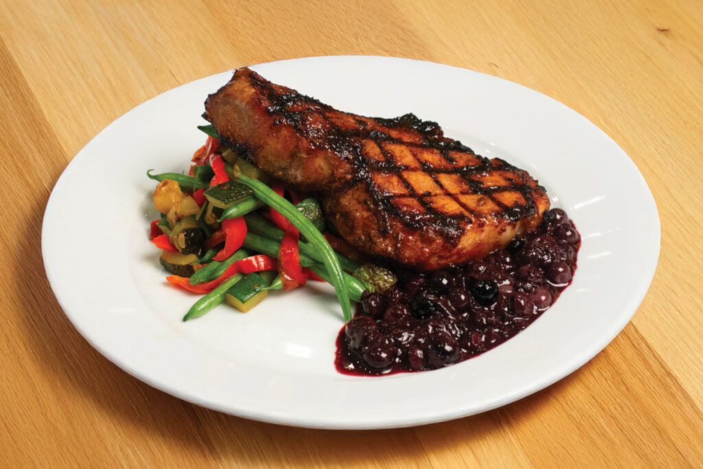 Tuscan Berry Pork Chop