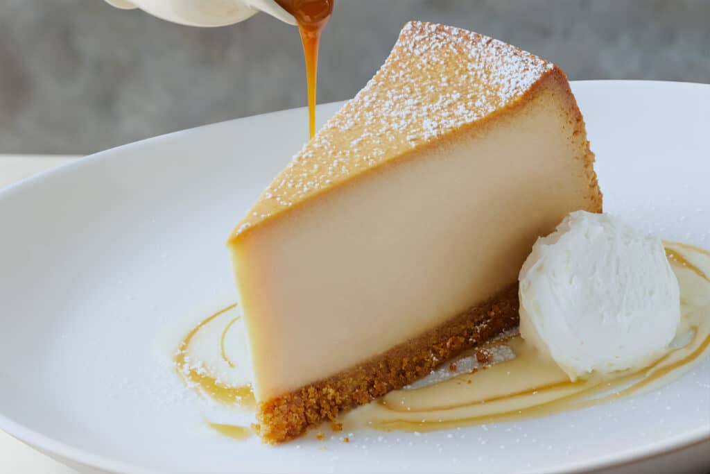 Bravo's Caramel Mascarpone Cheesecake